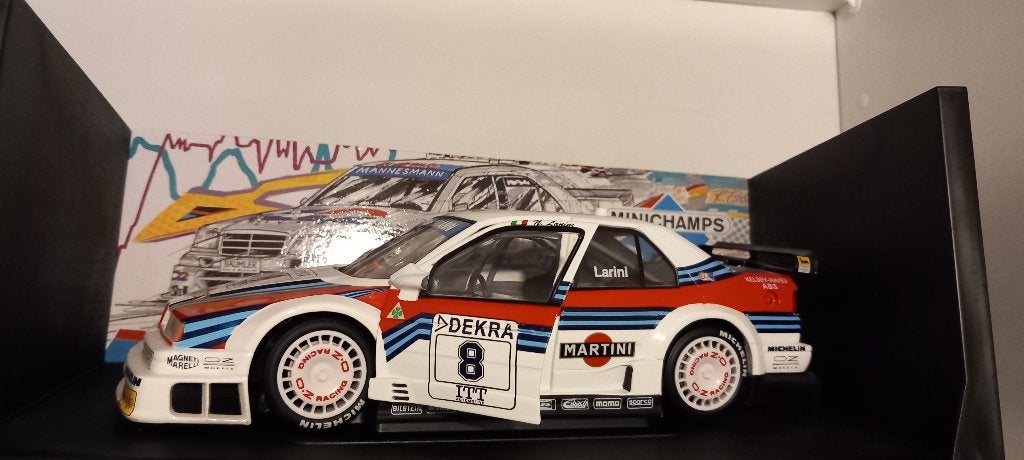 1/18 Alfa Romeo 155 V6 Ti #8 Martini Nicola Larini DTM 1995, Enlèvement ou Envoi