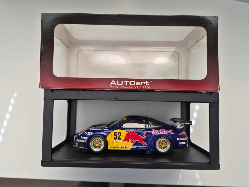 AUTO Art 1/18 Porsche 911 (996) GT3 RSR 80473, Hobby en Vrije tijd, Ophalen of Verzenden, Zo goed als nieuw, Auto, Autoart