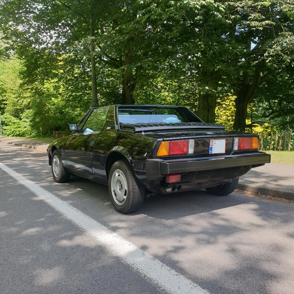 Ancêtre Fiat X1/9 ( BERTONE ) 1987, Auto's, Oldtimers, Particulier, Fiat, Benzine, Cabriolet, 2 deurs, Handgeschakeld, Zwart, Grijs