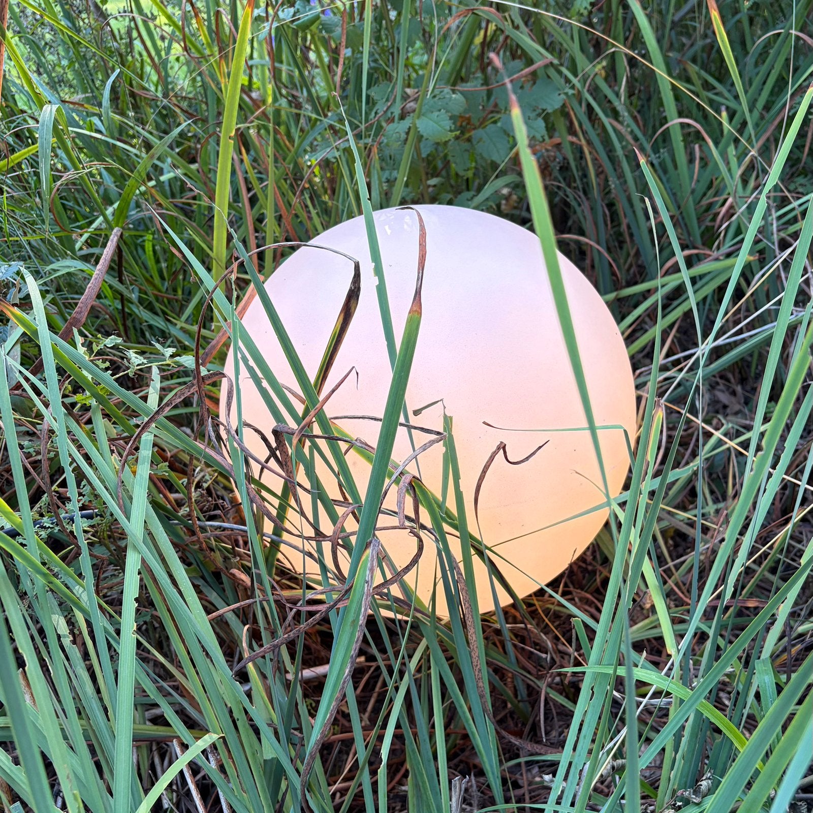 Lampe boule eclairage exterieur. 35cm., Enlèvement