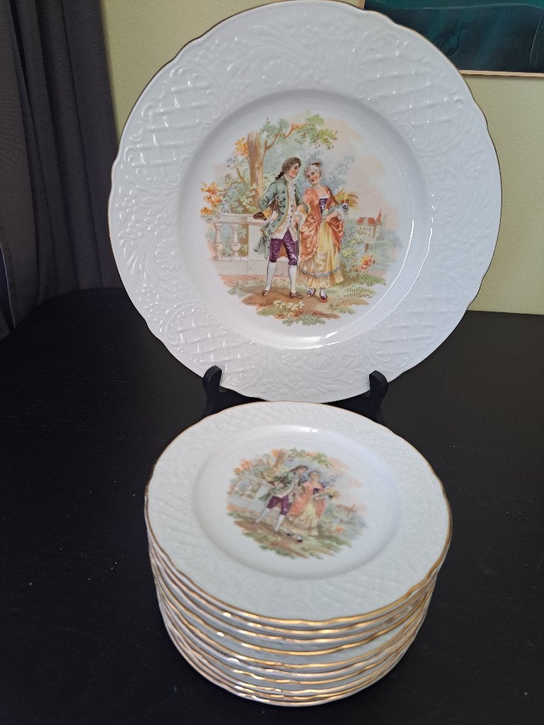 Set d'assiettes Schumann Arzberg, Assiettes(s), Enlèvement ou Envoi, Arzberg, Utilisé