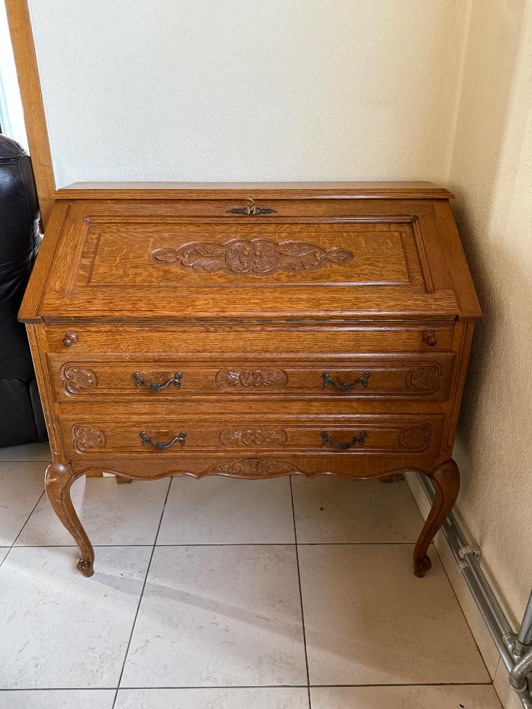 Secretaire/schrijftafel Franse Louis XV-stijl, Enlèvement, Utilisé, Vintage