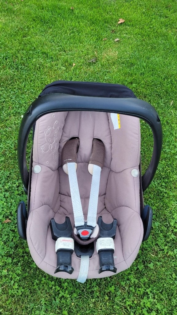Maxi Cosi Pebble beige avec kit d'adaptateurs, Enlèvement, Utilisé, Maxi-Cosi, Isofix