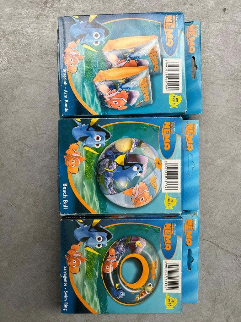 Zwembandjes, strandbal & band van Finding Nemo, Ophalen, Nieuw