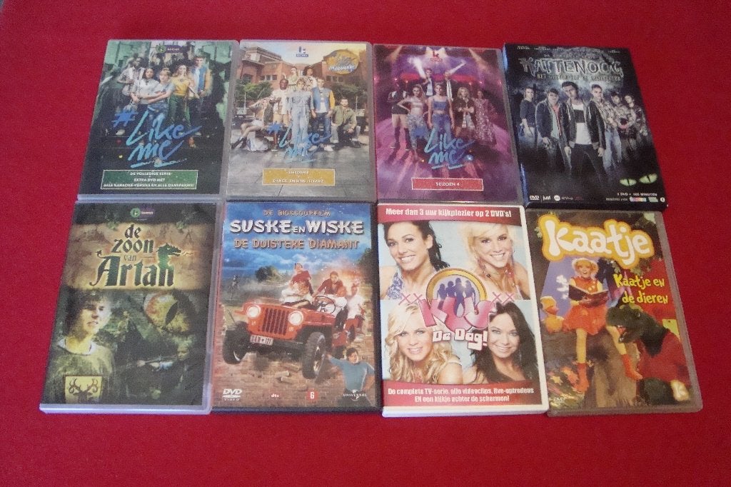 14 kinder dvd's, Ophalen of Verzenden, Overige genres, Tv-serie