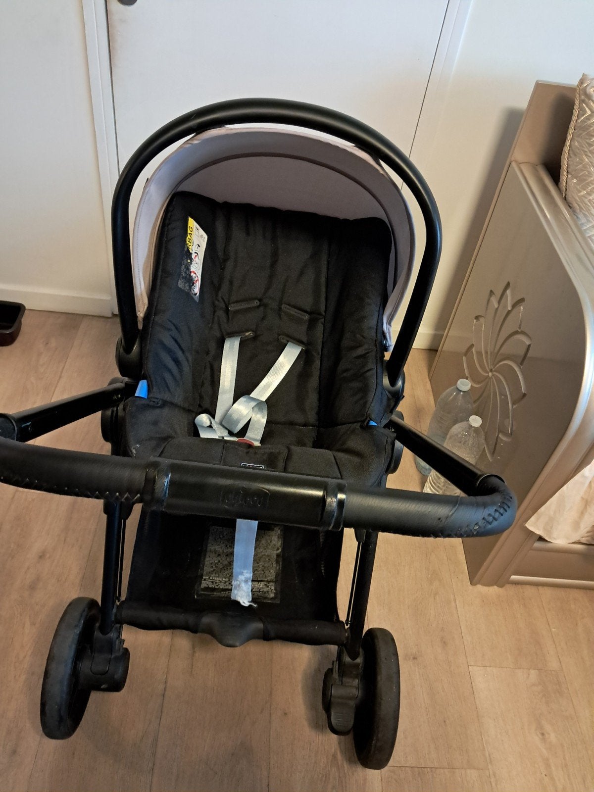 ensemble duo poussette avec siège auto, Enfants & Bébés, Enlèvement ou Envoi, Poussette, Avec siège auto