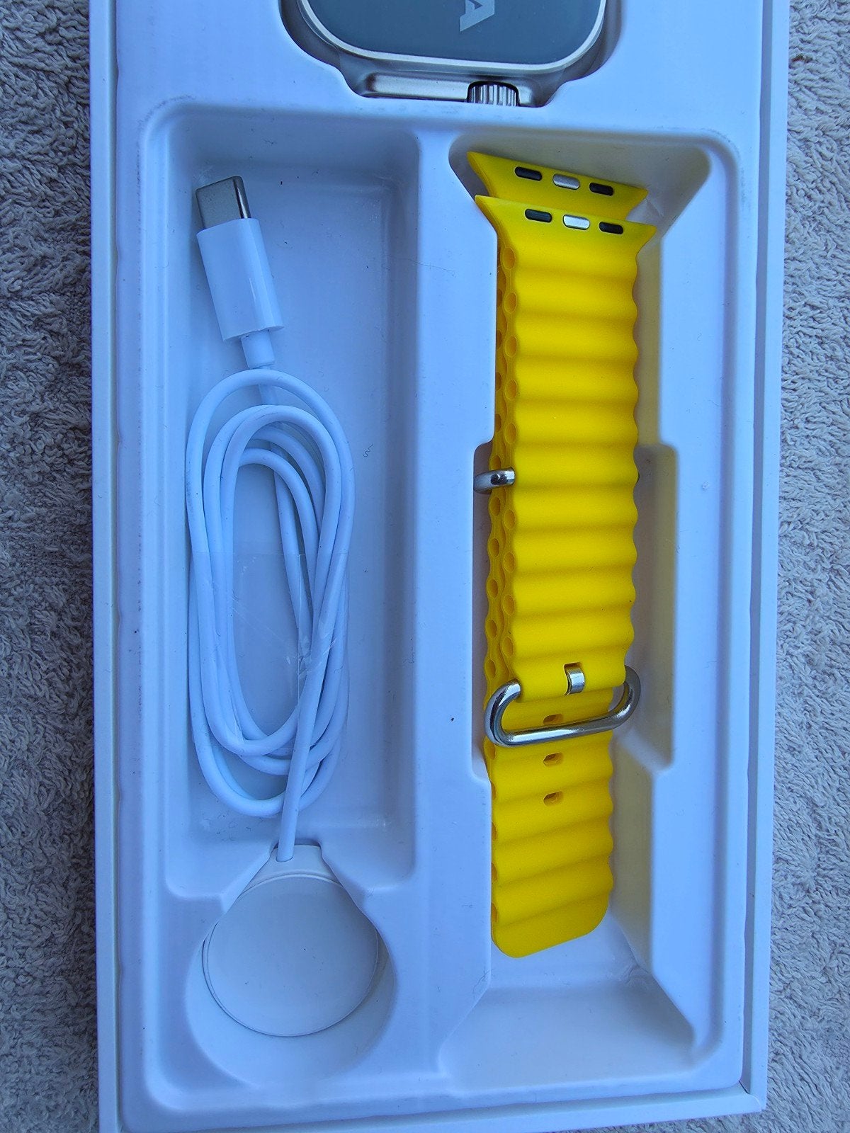 Montre connectée sport Promax, Enlèvement ou Envoi, Neuf, Jaune, Android