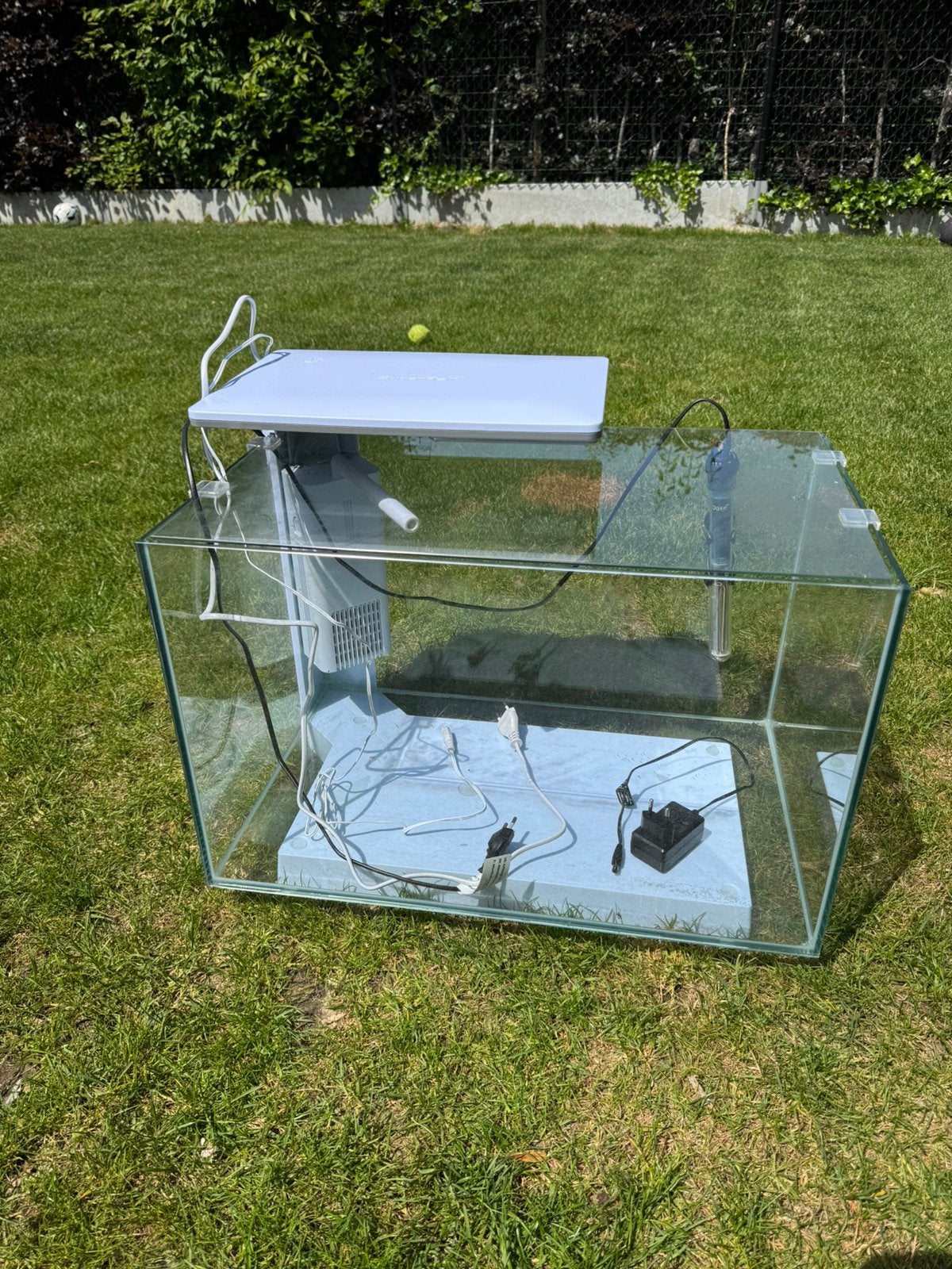 Kweek aquarium, Ophalen, Zo goed als nieuw