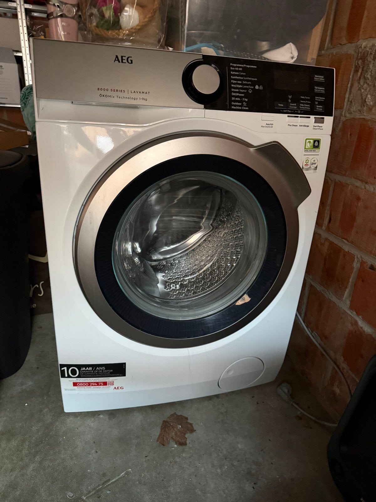 AEG 8000 Series Lavamat Wasmachine (9kg), Elektronische apparatuur, Wasmachines, 8 tot 10 kg, Ophalen of Verzenden, Zo goed als nieuw