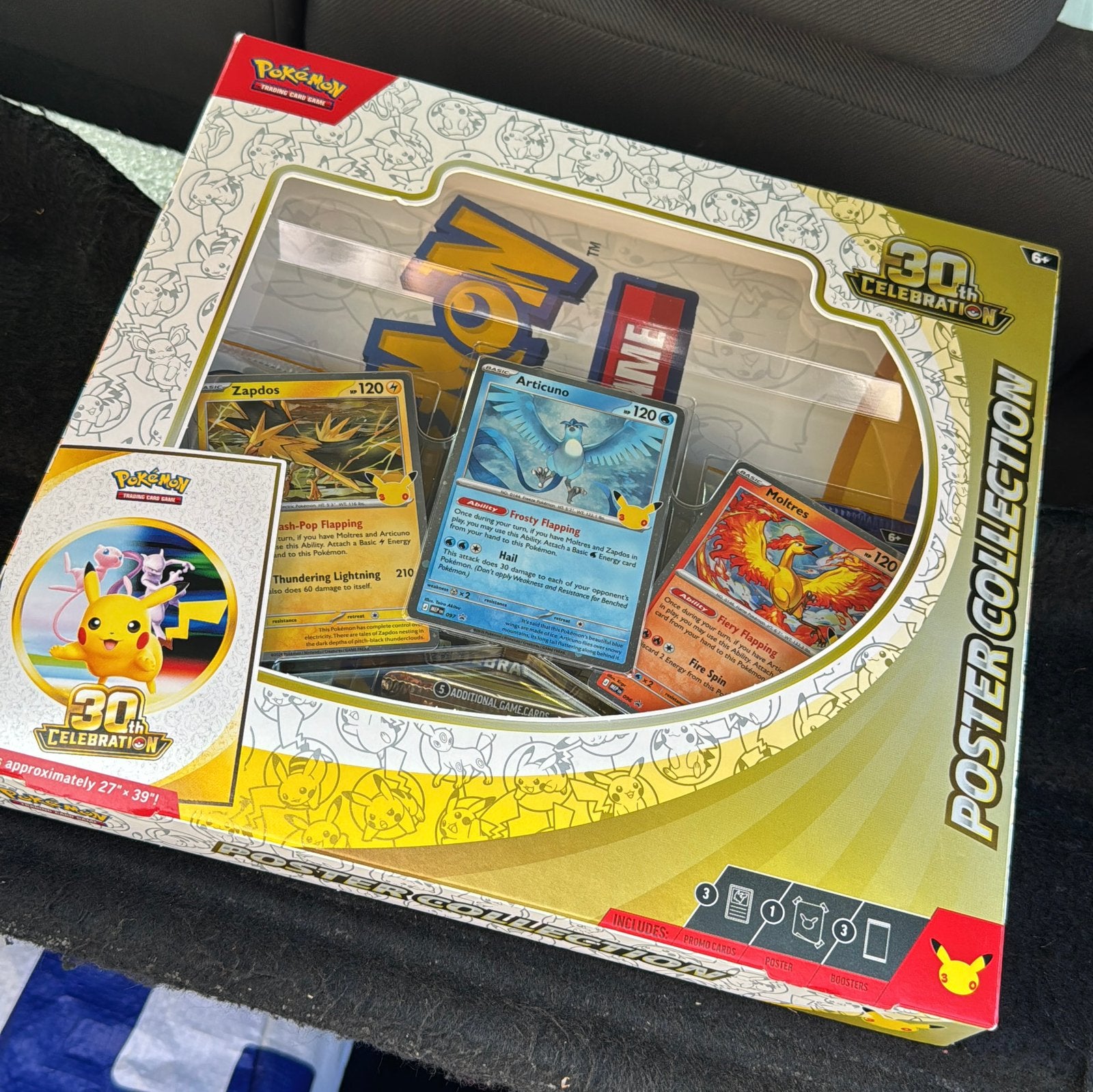 Coffret Poster Pokemon 0Th, Enlèvement, Neuf