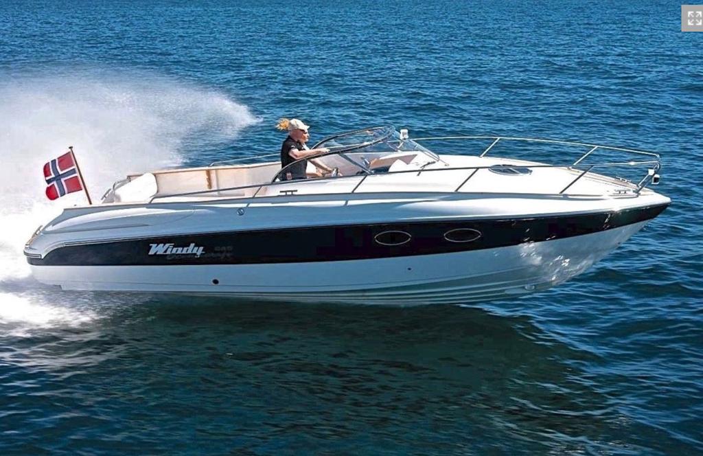 Noorse Windy 845 Oceancraft 285pk Volvo diesel, boeg, Watersport en Boten, Motorboten en Motorjachten, Ophalen, Zo goed als nieuw
