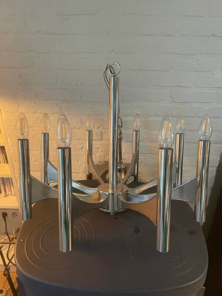 Vintage design Sciolari luster, Ophalen
