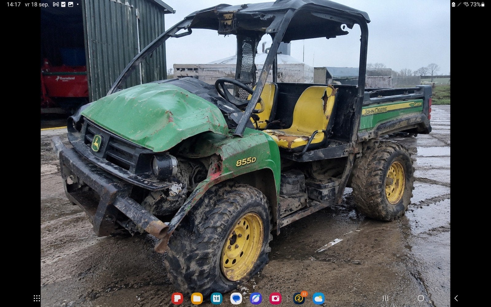 ik zoek een john deere gator mag defect zijn, Zakelijke goederen, Ophalen, John Deere