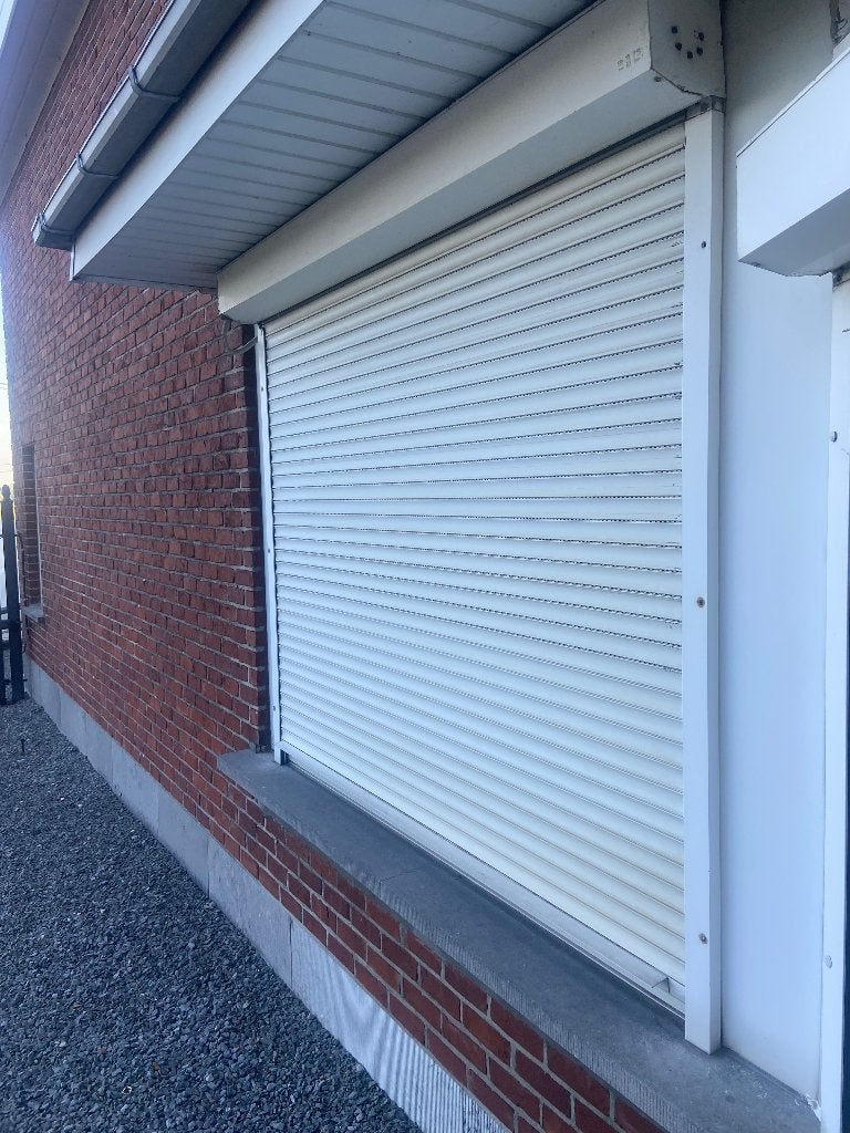 Voorzet rolluik, Bricolage & Construction, Volets, Enlèvement, Utilisé, Fonctionnement électrique