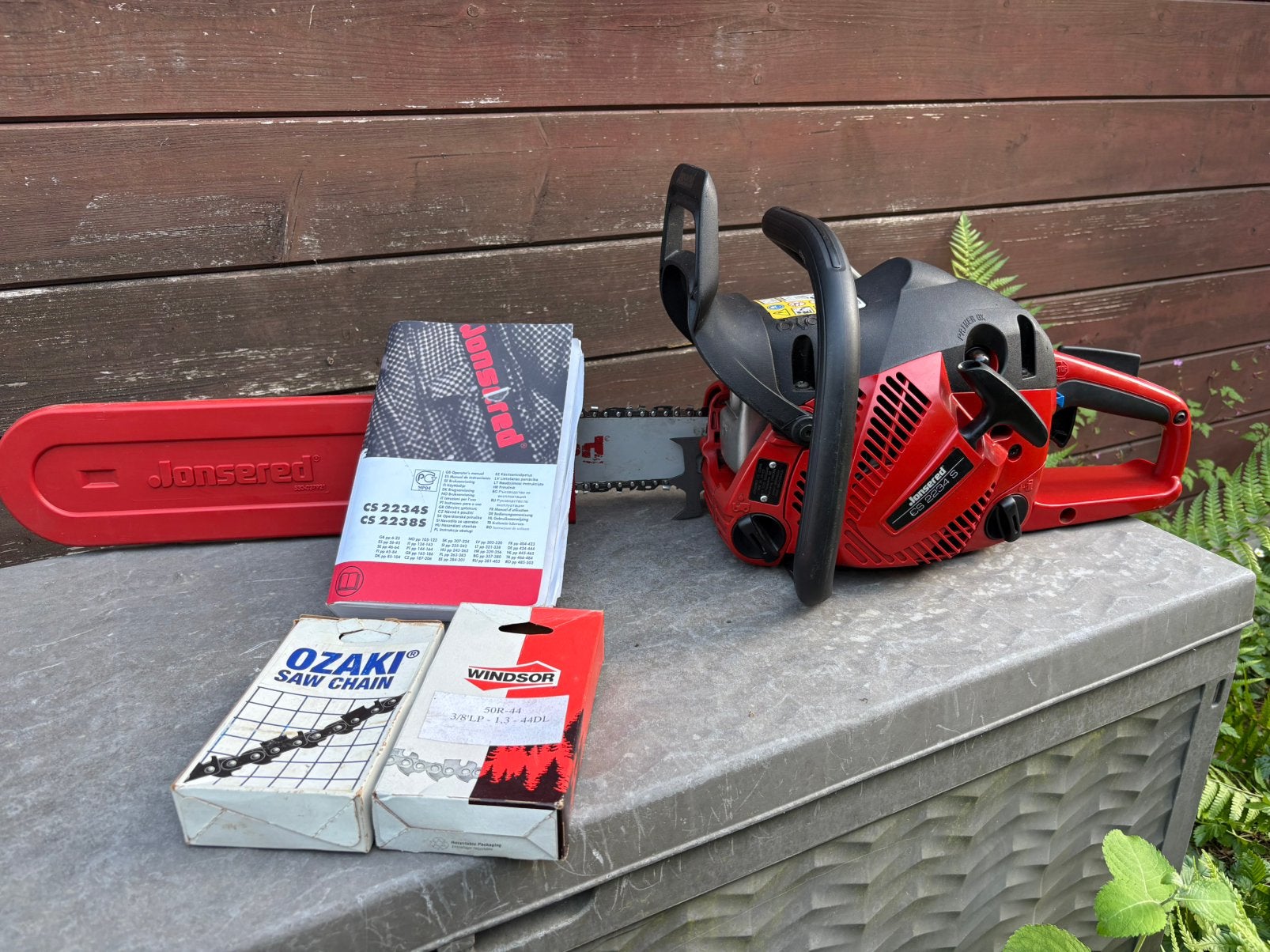 Tronçonneuse Jonsered CS 2234 S, Ophalen, Zo goed als nieuw