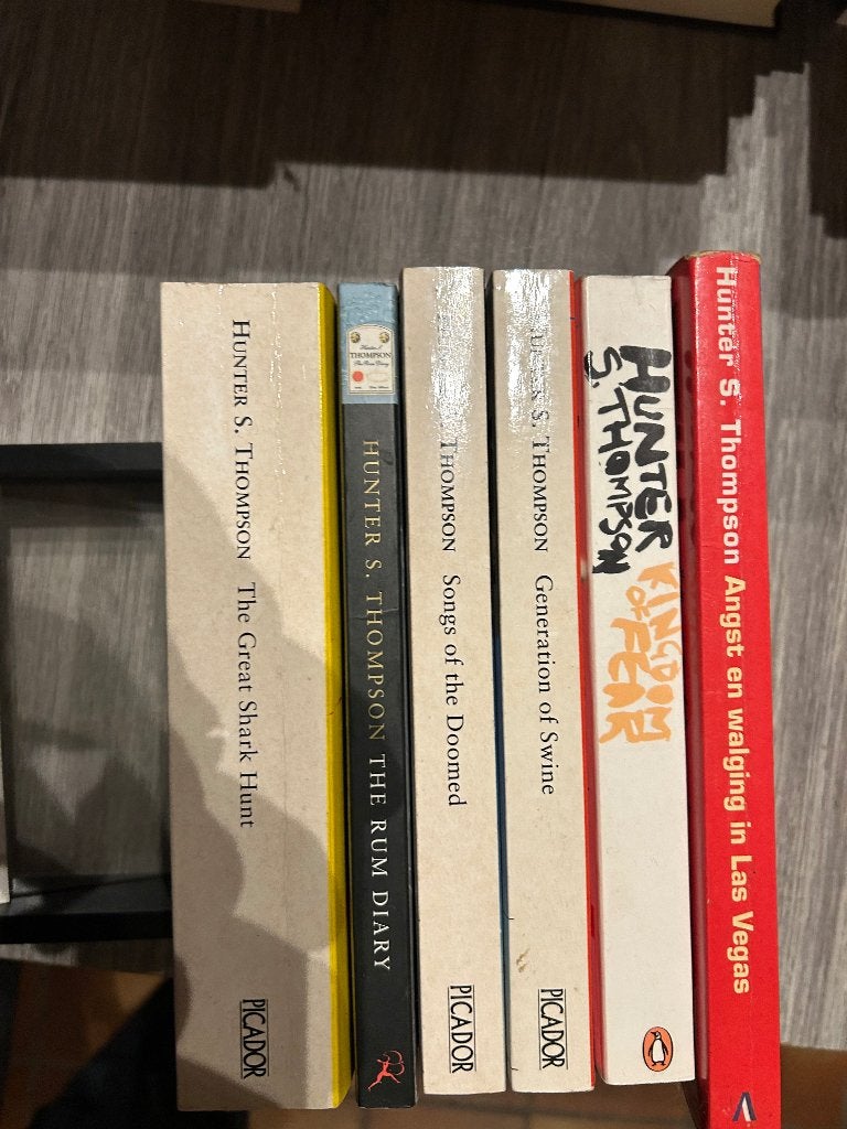 hunter s thompson 6, Ophalen, Zo goed als nieuw, Hunter s thompson, Amerika