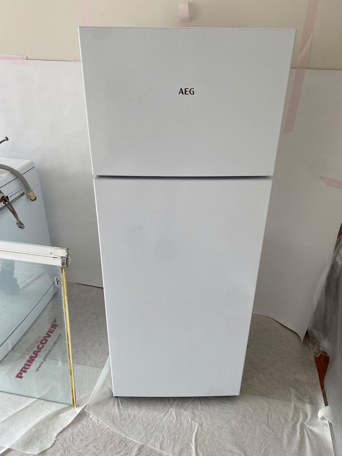 Frigo AEG, Electroménager, Enlèvement, Comme neuf, Avec compartiment congélateur
