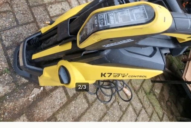 Hogedrukreiniger karcher k 7 smart control/rioolrat, Ophalen, Gebruikt, Met regelbare waterdruk, Karcher