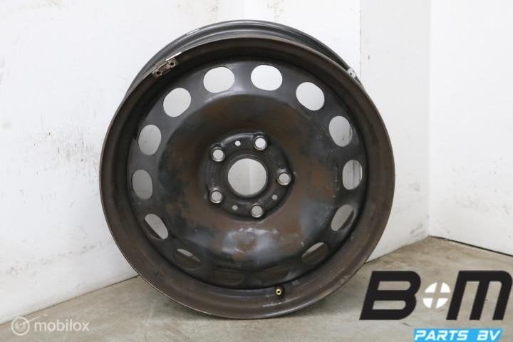 1 losse 16 inch stalen velg diverse VW / Audi 5Q0601027CK, Utilisé