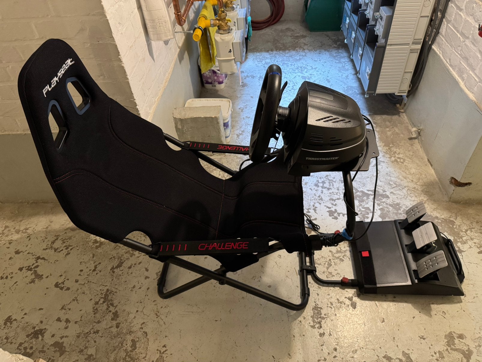 Thrustmaster T300RS GT + Playseat Challenge, Games en Spelcomputers, Ophalen of Verzenden, Zo goed als nieuw