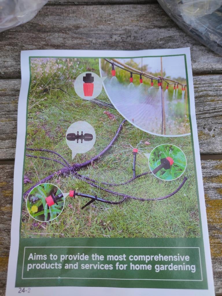 Système d'irrigation, Enlèvement, Neuf