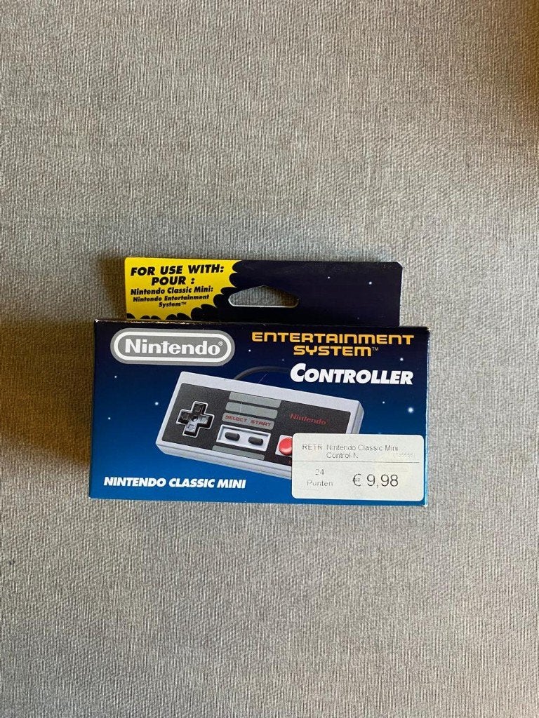 Manette Nintendo Classic Mini NES (NOUVELLE), Consoles de jeu & Jeux vidéo, Enlèvement ou Envoi, Neuf, Avec 1 manette