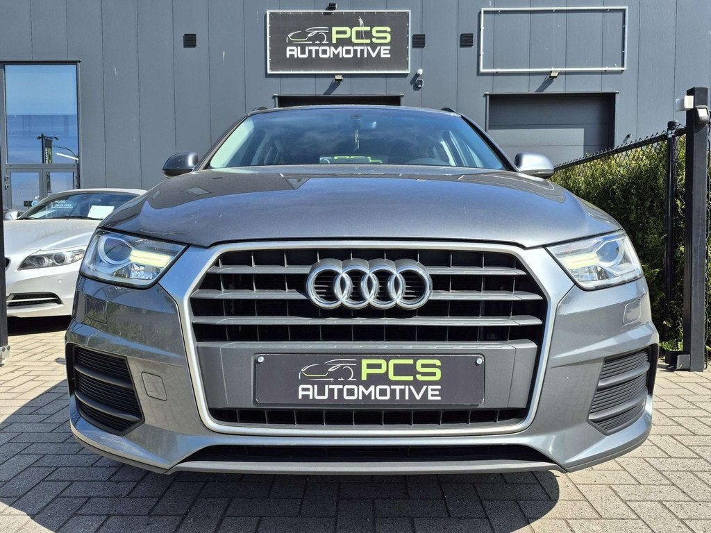 Audi Q3 2.0 Diesel / Automaat / 150.000 km / 12 mnd Waarborg, Autos, Audi, Argent ou Gris, Achat, Entreprise, 1968 cm³
