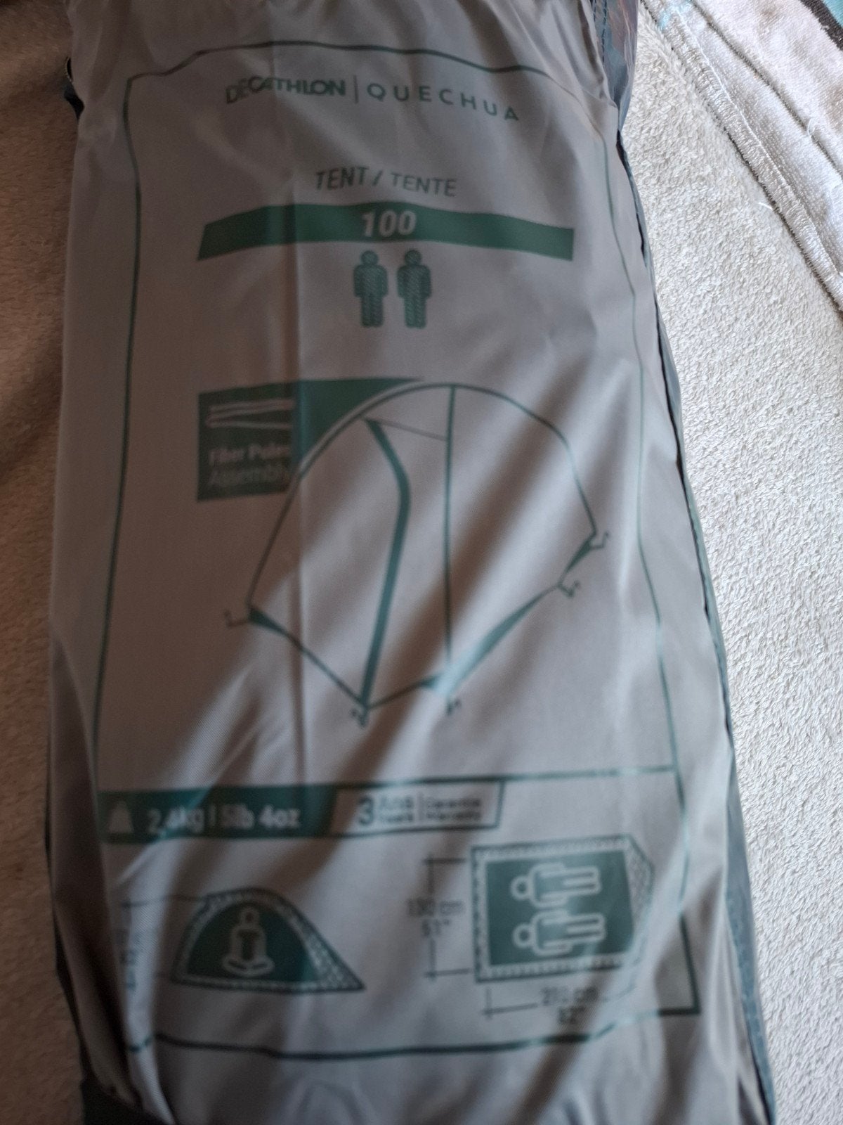 tent quechua, Ophalen, Nieuw, Tot en met 2