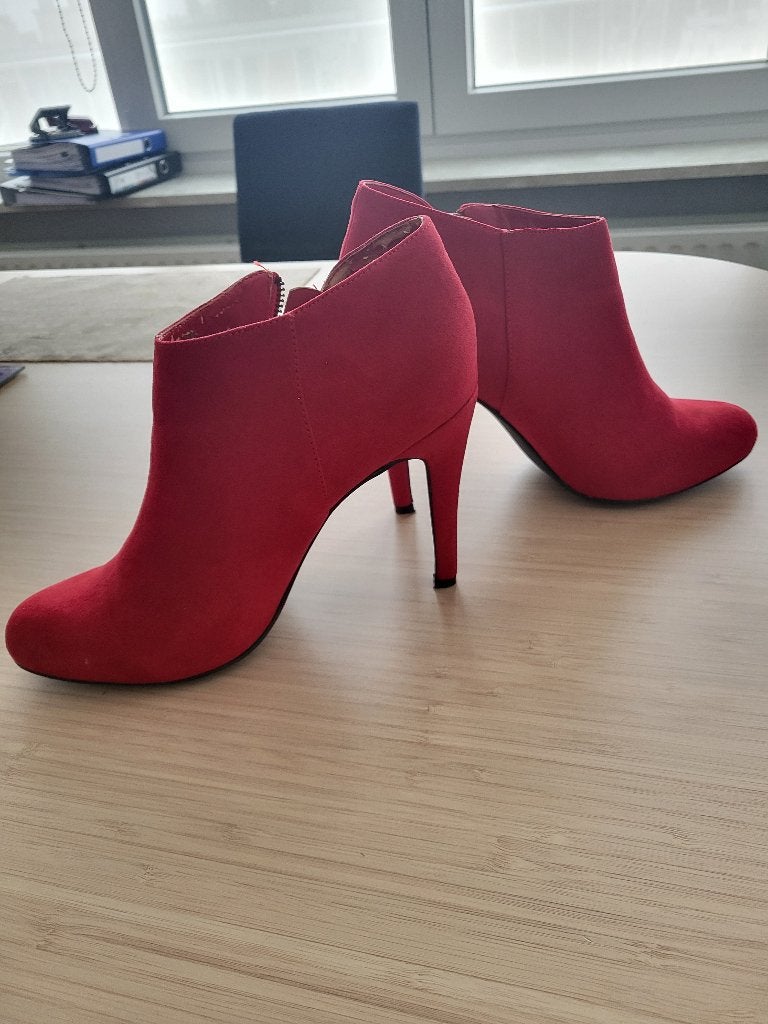 Chaussures talons rouges, Rouge, ANNA FIELD, Enlèvement ou Envoi, Comme neuf