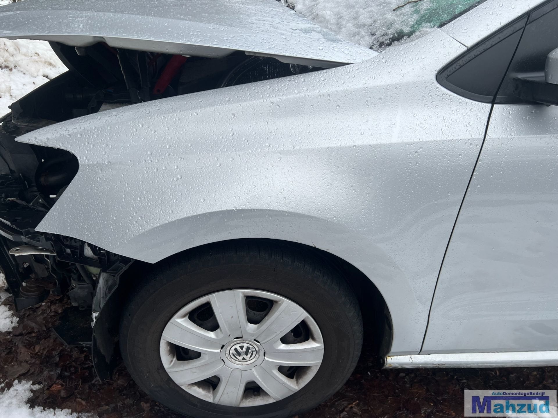 Aile avant gauche VW POLO 6R Silver LA7W 2009-2016, Volkswagen, Volkswagen AG, Vw@volkswagen.de, Utilisé