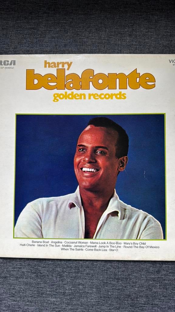 Harry Belafonte : records d'or, Enlèvement ou Envoi, Utilisé