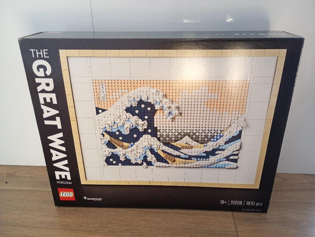 LEGO - 31208 - Hokusai, De Grote Golf, Ophalen of Verzenden, Nieuw, Complete set, Lego