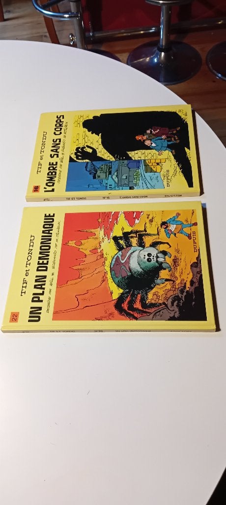 Tif et Tondu – Lot de 2 albums – Dupuis, Plusieurs BD, Enlèvement ou Envoi, Utilisé