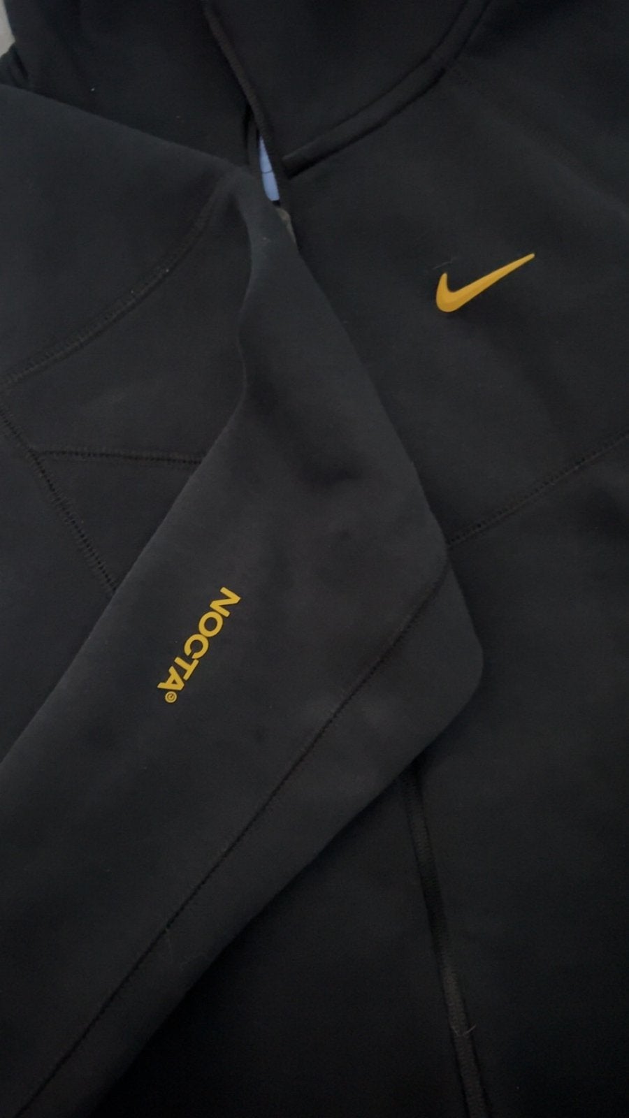 Nike X nocta taille S en noir et jaune, Enlèvement ou Envoi, Comme neuf, Taille 46 (S) ou plus petite, Noir