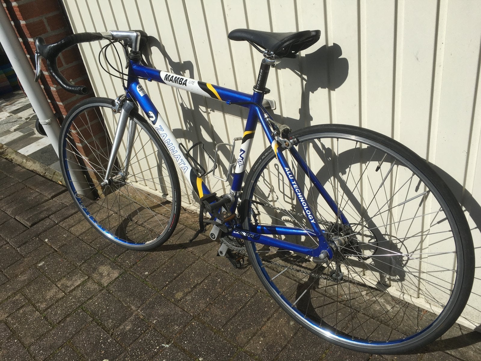 vélo de route Zannata, Vélos & Vélomoteurs, Frein sur jante, 49 à 53 cm, Aluminium, Enlèvement