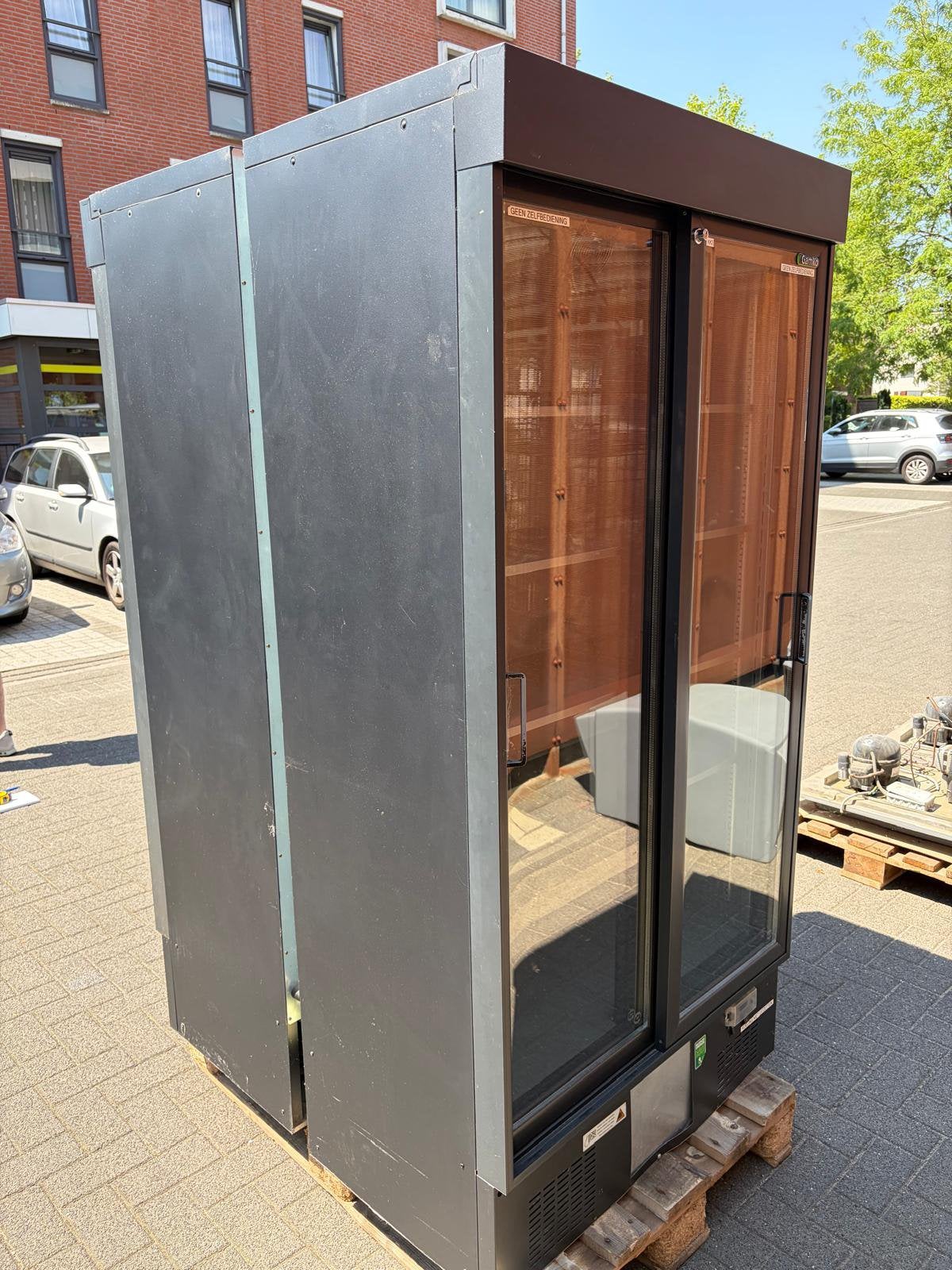 Gamko MG2/500SD Koelkast met externe koelunit, Ophalen