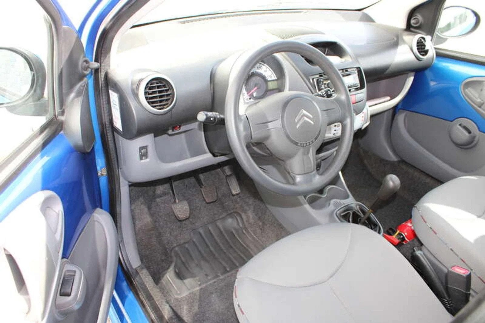 Citroën C1 C1 1.0i 5Deurs inclusief 3 JAAR garantie!, Auto's, 1190 kg, Stof, Zwart, Bedrijf