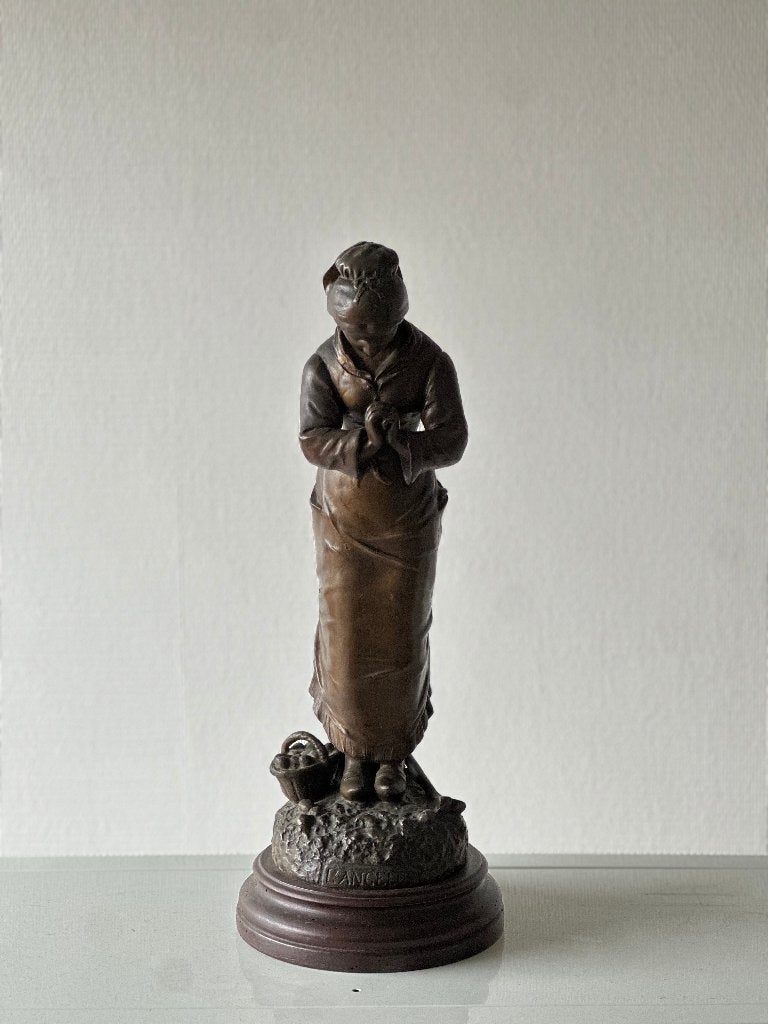Statue " L' Angelus", Ophalen of Verzenden