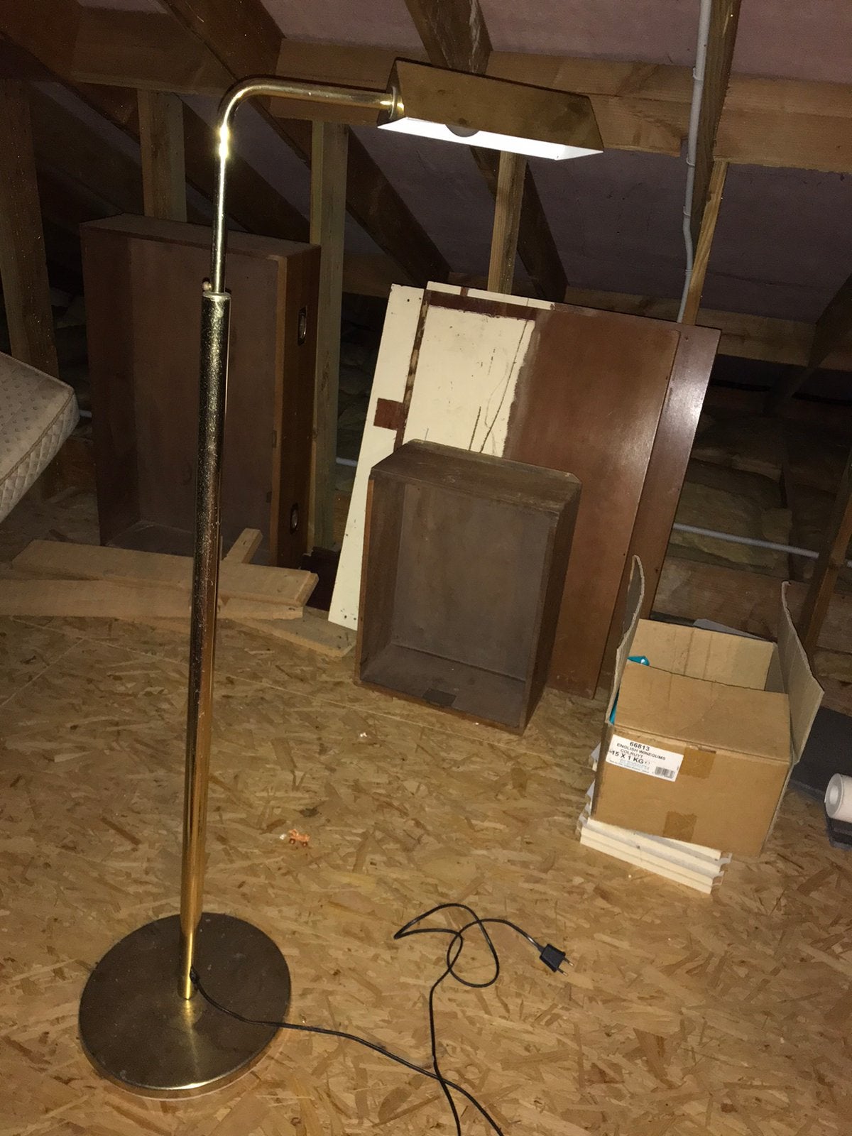 Leeslamp, Ophalen, Gebruikt