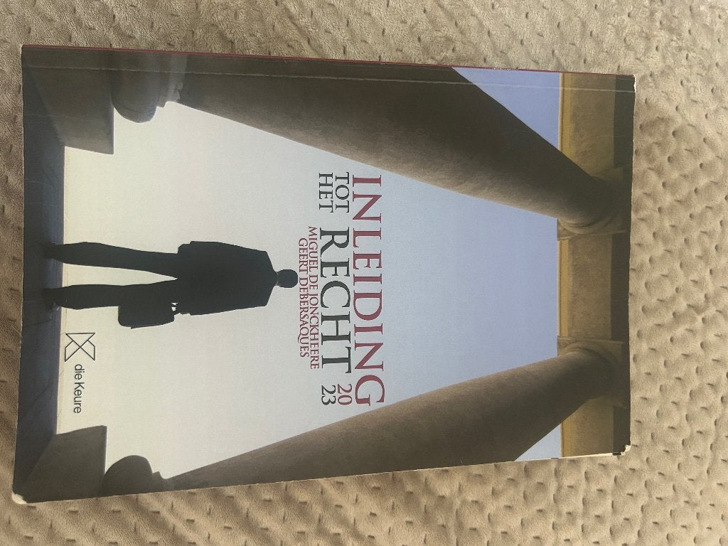 Boek rechten, Livres, Livres scolaires, Enlèvement ou Envoi, Utilisé, Autres niveaux, Autres matières