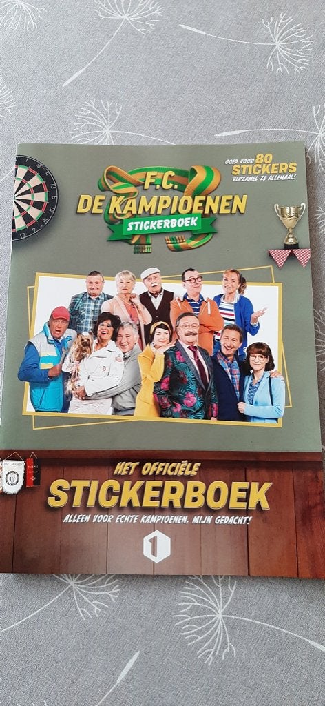 stickers F.C. De Kampioenen, Verzamelen, Ophalen of Verzenden, Nieuw, Film, Tv of Omroep