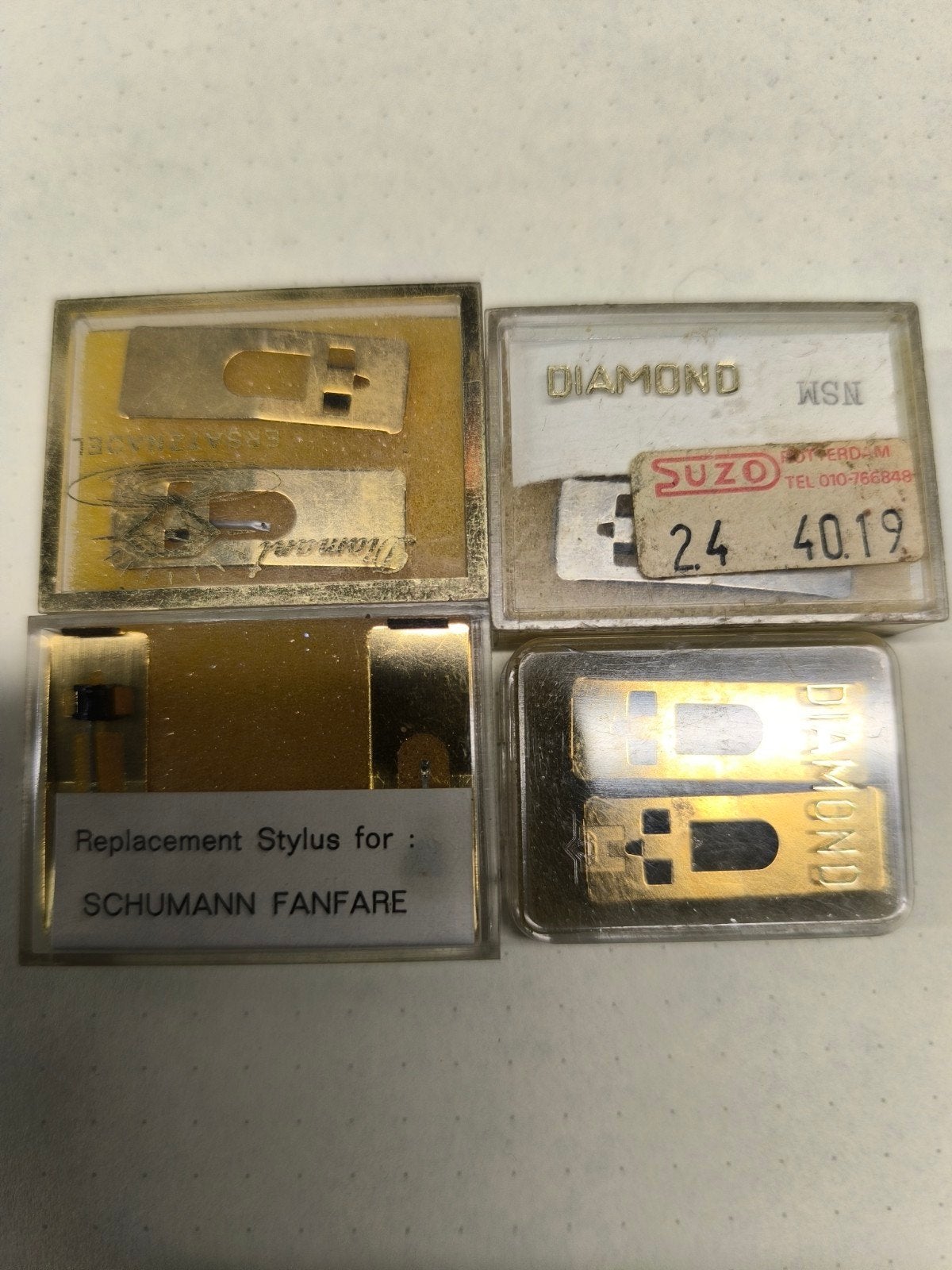 Naalden jukebox shumann NSM, Ophalen