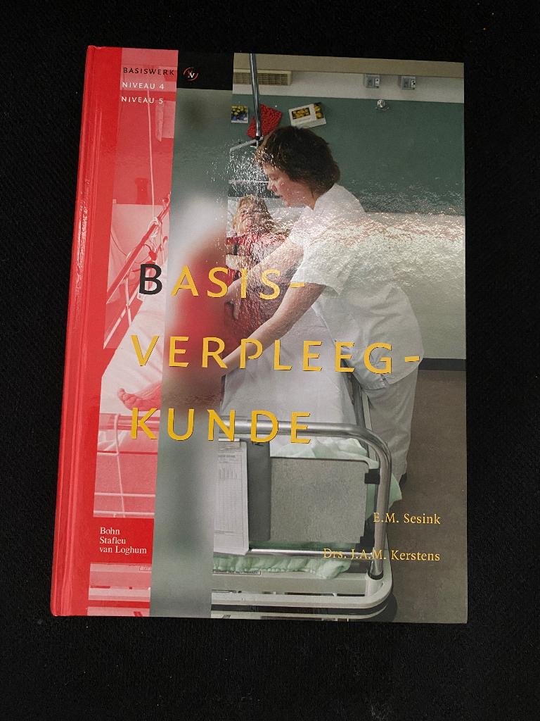 Boek - basisverpleegkunde, Enlèvement, Comme neuf, Enseignement supérieur