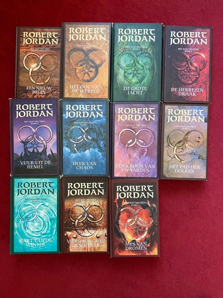 ROBERT JORDAN HET RAD DES TIJDS DIVERSE DELEN IN GOEDE STAAT, Boeken, Fantasy, Ophalen of Verzenden