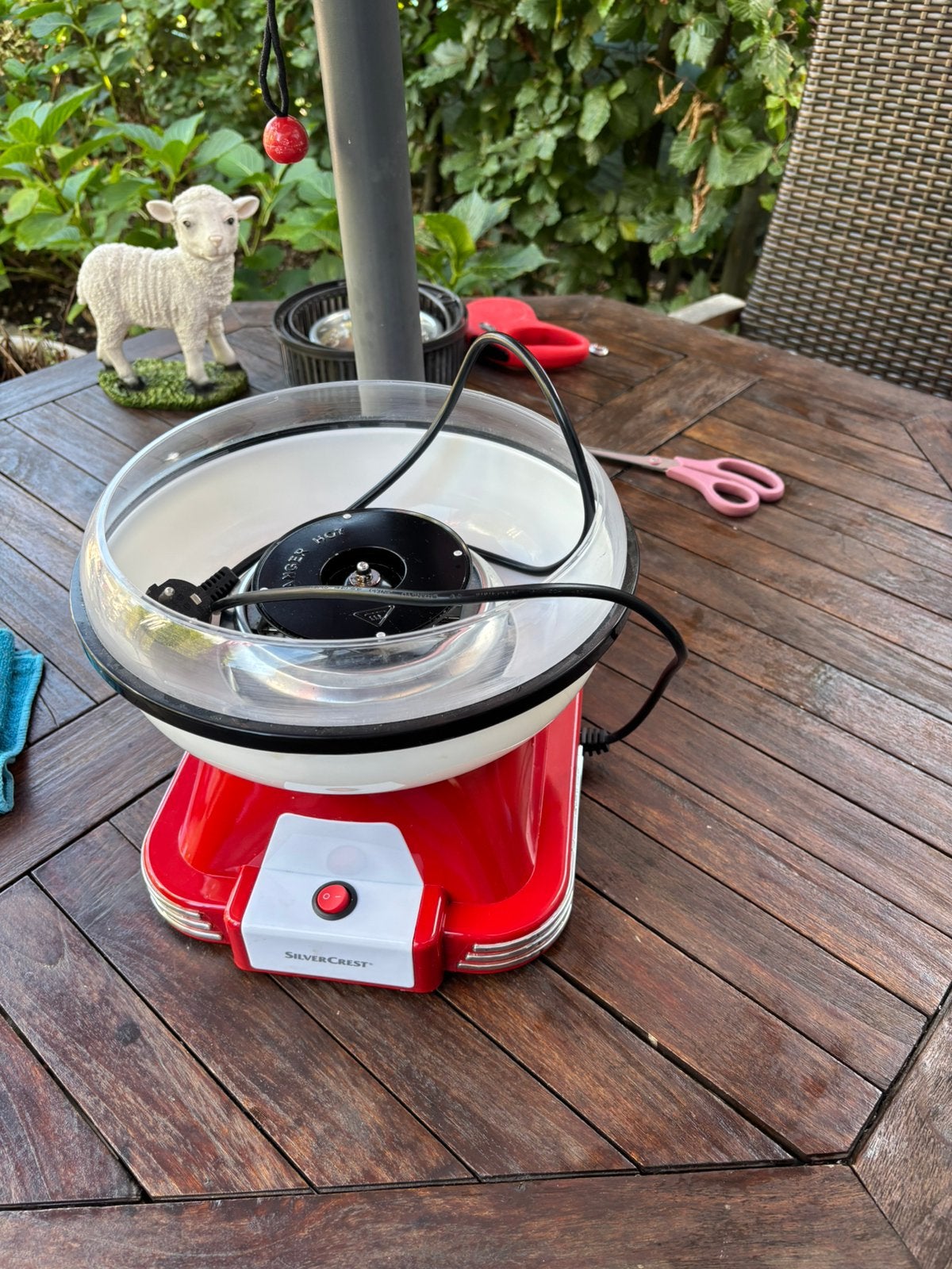 Suikerspin machine barbaba op een stokje, Electroménager, Enlèvement, Utilisé