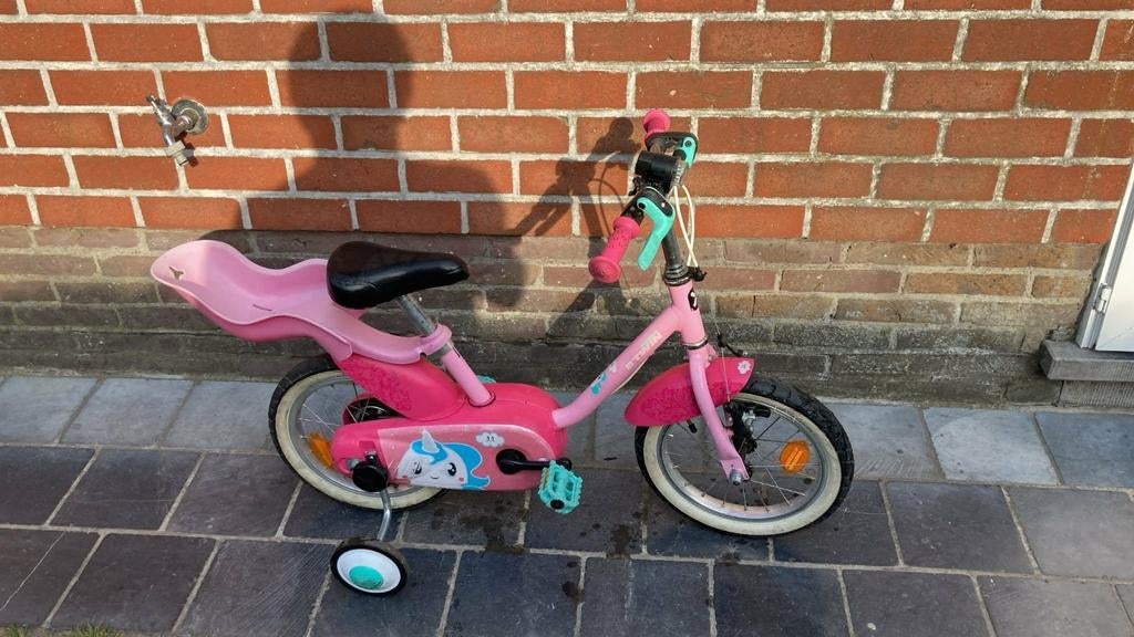 Kinder fiets 14inch zo goed als nieuw, Ophalen