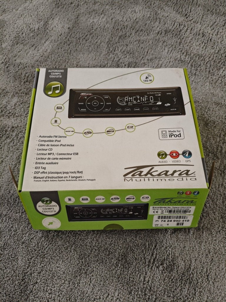 Autoradio cd/mp3/usb/sd, Ophalen of Verzenden, Gebruikt