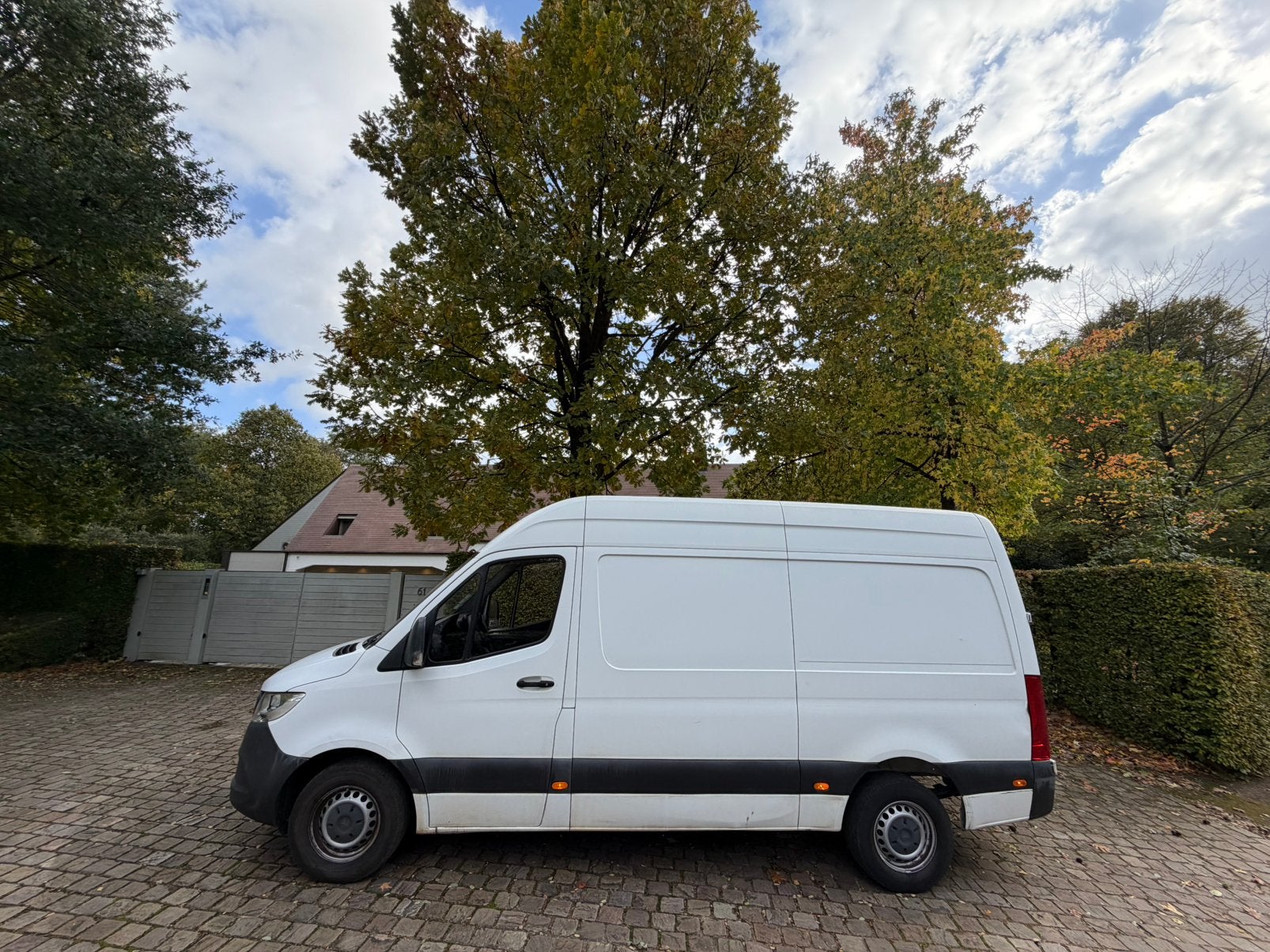 Mercedes Sprinter 314 CDI L2H2, Auto's, Achterwielaandrijving, Traction-control, Wit, 5 deurs