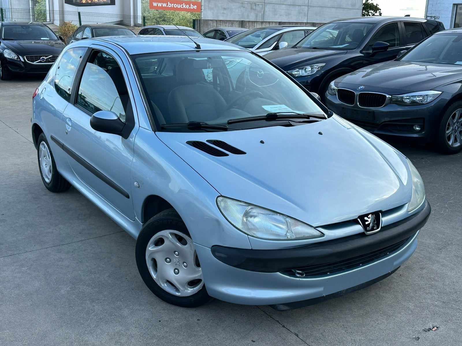 Peugeot 206 benzine, Auto's, Blauw, Bedrijf, Euro 4, 3 deurs