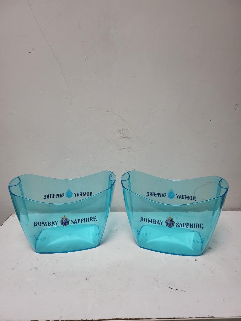 bombay sapphire XL ijsemmers (2 Stuks), Verzamelen, Ophalen of Verzenden, Gebruikt, Gebruiksvoorwerp